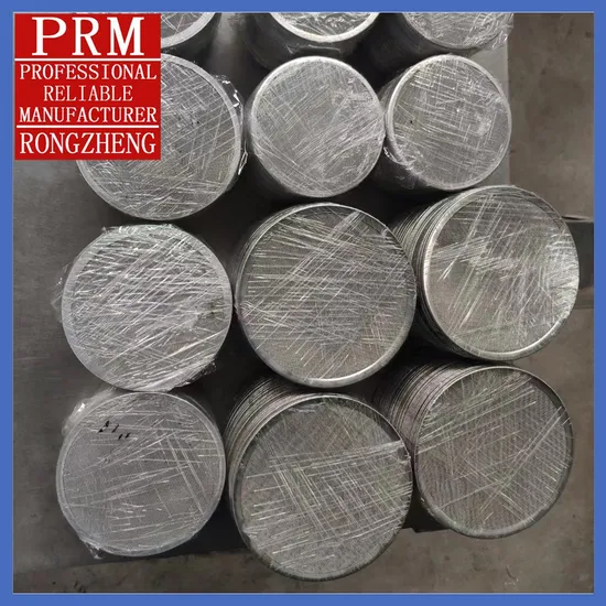 Sand Filter Tank Edge Wrapped Stainless Steel Filter Mesh Plate Filter Element